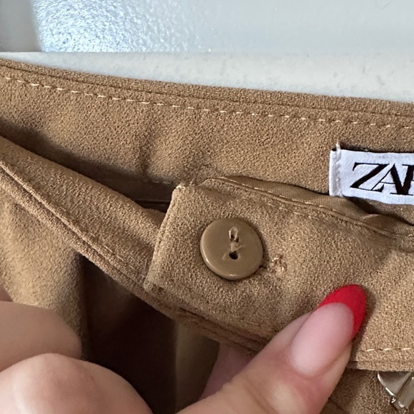 ZARA | Wide Leg High Waisted Trouser - Picture 9 of 16